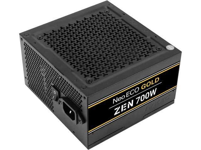 Antec NeoECO Gold ZEN Black / Gold ATX 700W Non-Modular 80+ Gold image