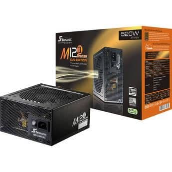 SeaSonic M12II ATX 520W Fully Modular 80+ Bronze Certified main image