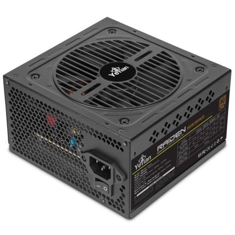 YEYIAN Raiden Black 550W Non-Modular 80+ Bronze Certified image