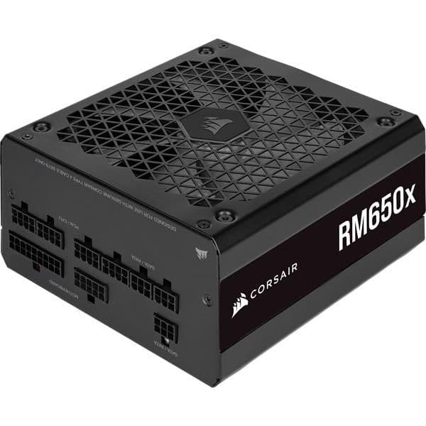 Corsair RM650x (2021) Black 650W Fully Modular ATX 80+ Gold Certified main image