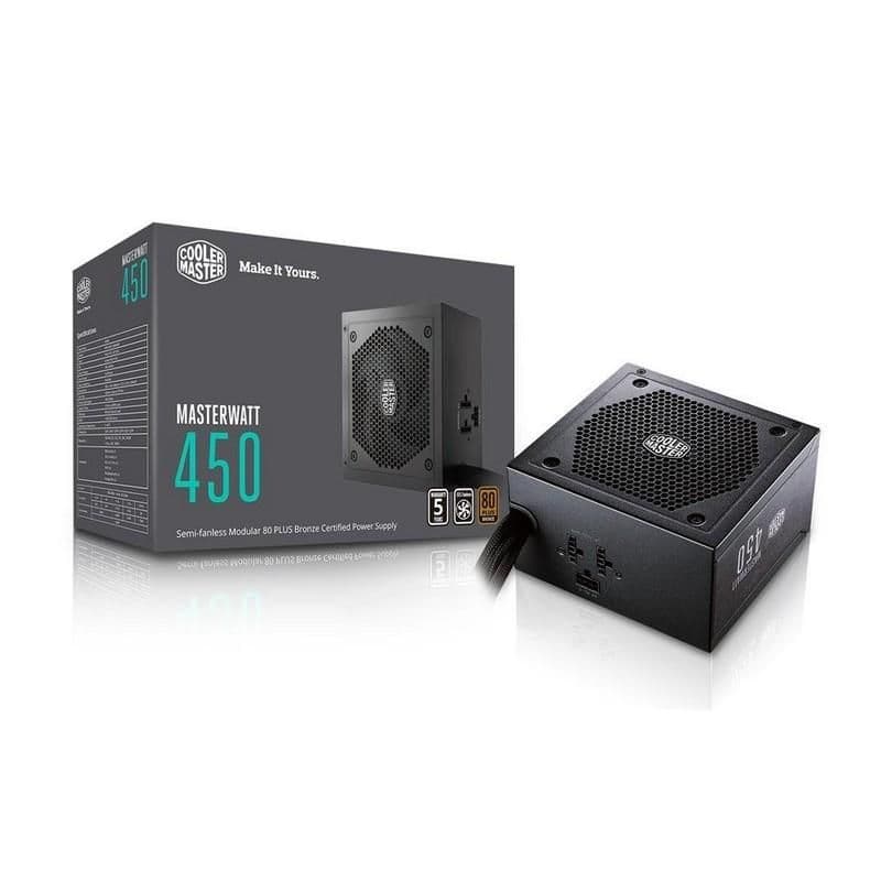 Cooler Master MasterWatt ATX 450W Semi-Modular 80+ Bronze Certified main image
