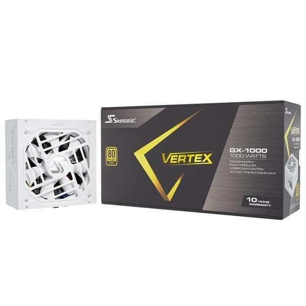 SeaSonic VERTEX GX White 1000W Fully Modular 80+ Gold image