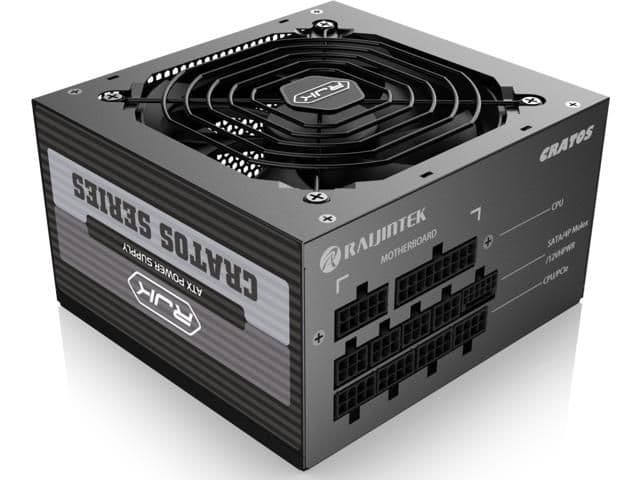 RAIJINTEK CRATOS Black ATX 850W Fully Modular 80+ Gold Certified image