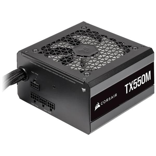 Corsair TX550M Black 550W Semi-Modular 80+ Gold Certified ATX image