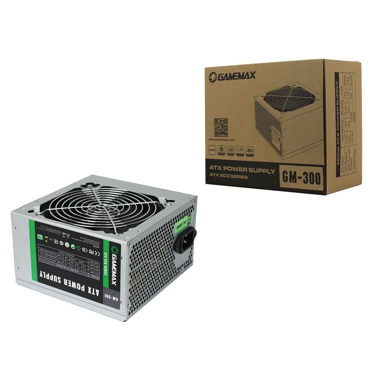 GameMax GM Silver 300W Non-Modular 80+ Bronze Certified image