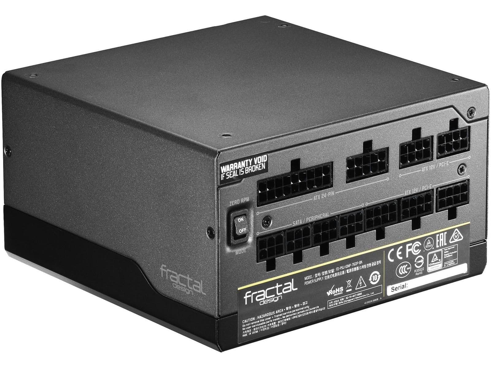 Fractal Design Ion+ 760P Black ATX 760W Fully Modular 80+ Platinum Certified image