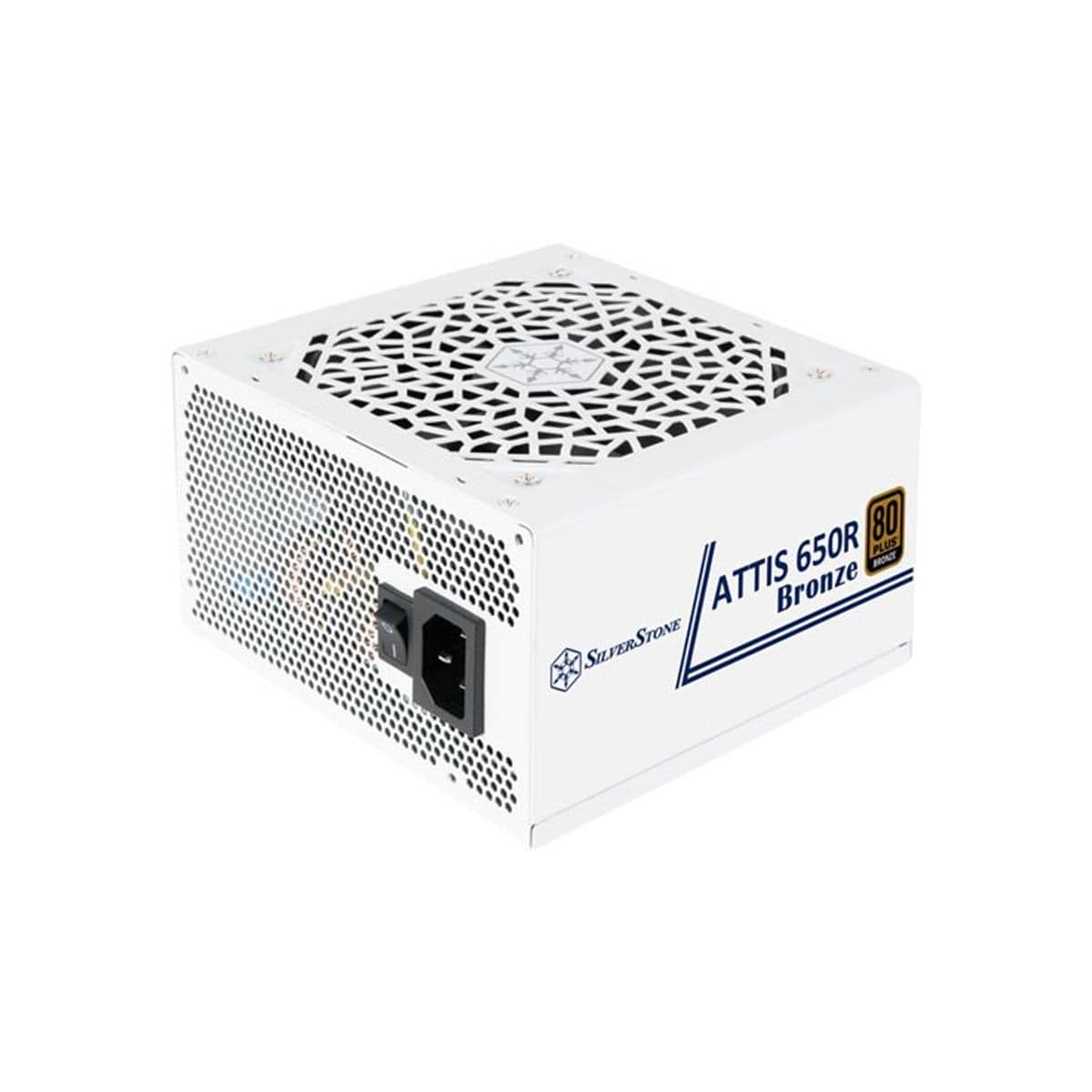 Silverstone ATTIS 650R White ATX Certified 650W Non-Modular 80+ Bronze main image