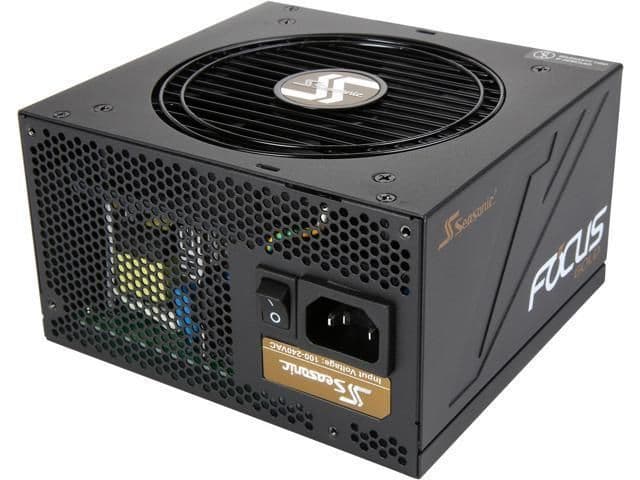 SeaSonic FOCUS Black 550W Semi-Modular 80+ Gold Certified main image