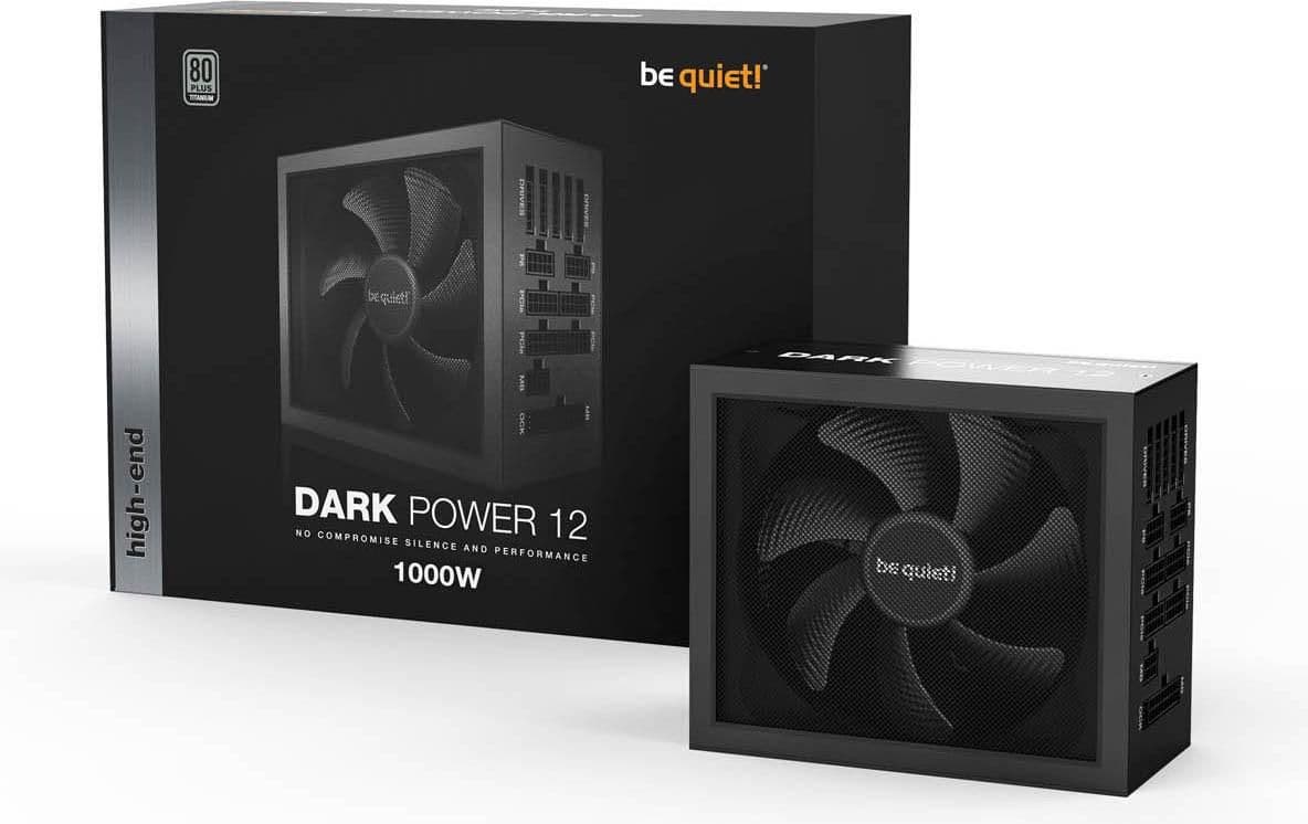 be quiet! Dark Power 12 1000W 80+ Titanium Certified Fully Modular ATX image