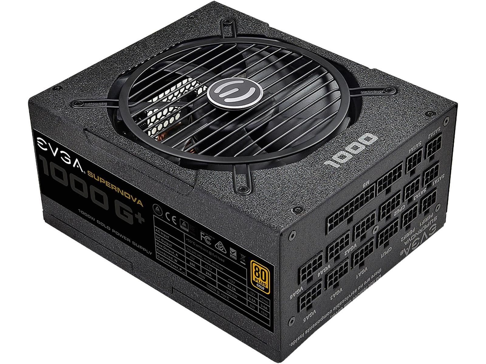 EVGA SuperNOVA 1000 G+ 1000W Fully Modular 80+ Gold Certified ATX main image