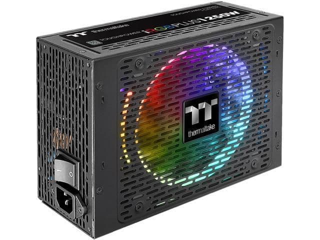 Thermaltake Toughpower iRGB PLUS 1250W Fully Modular 80+ Titanium Certified image