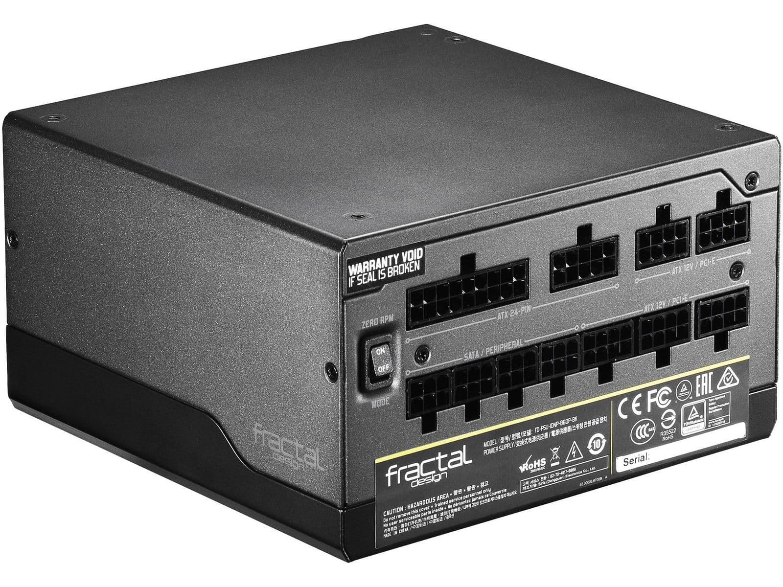 Fractal Design Ion+ 860P Black 860W Fully Modular 80+ Platinum Certified main image