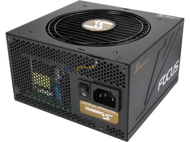 SeaSonic FOCUS Black 650W Semi-Modular 80+ Gold image