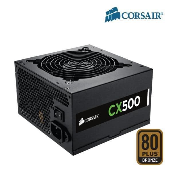 Corsair CX-500 V3 500W Non-Modular 80+ Bronze Certified image