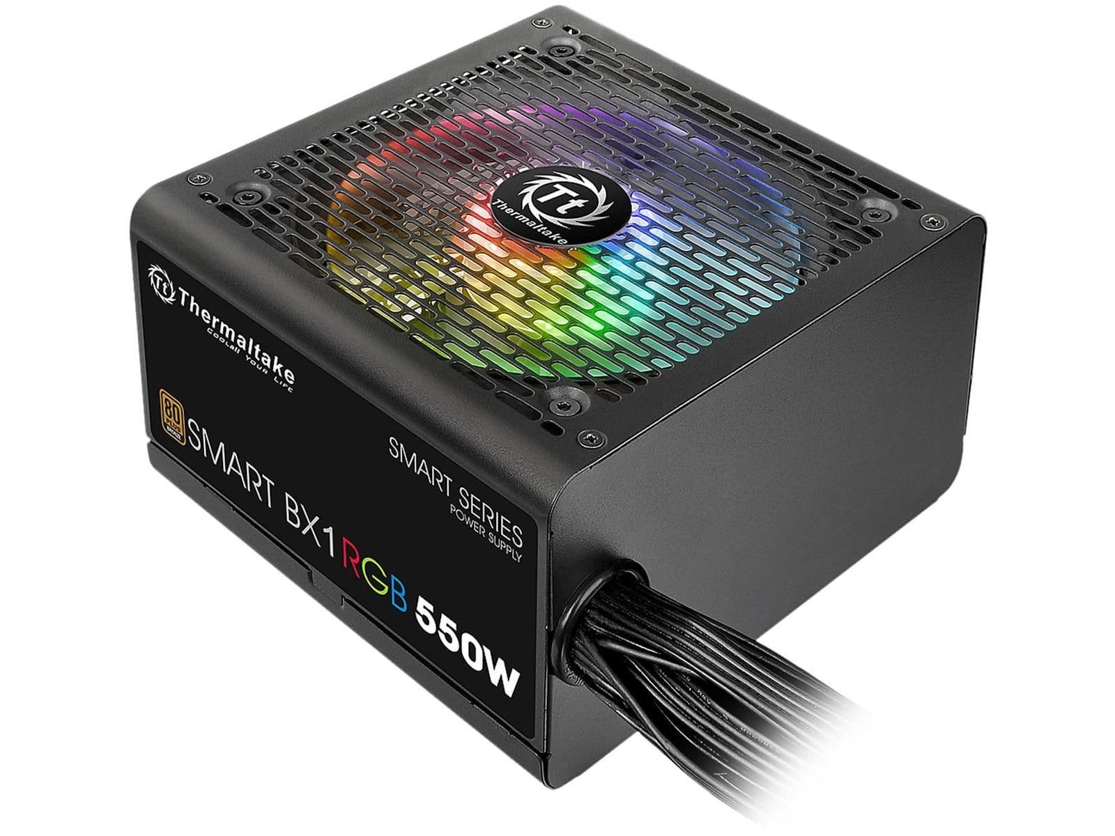 Thermaltake Smart BX1 RGB Black 550W Non-Modular 80+ Bronze Certified ATX image