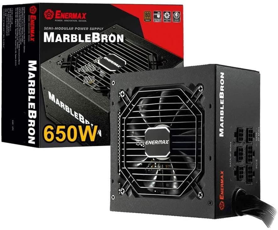 Enermax MarbleBron 650W Semi-Modular 80+ Bronze Certified main image