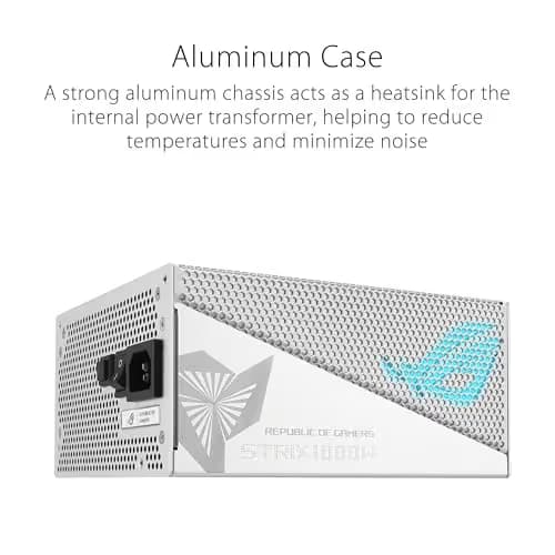 Asus ROG Strix Aura Edition White Aura Edition 1000W Fully Modular 80+ Gold image