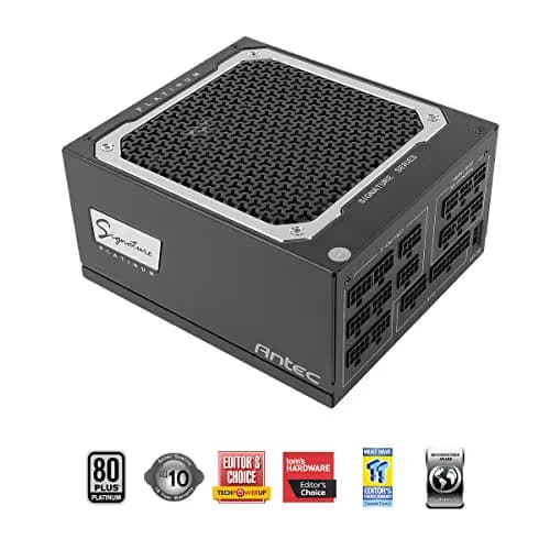Antec Signature Black 1000W Fully Modular 80+ Platinum Certified image