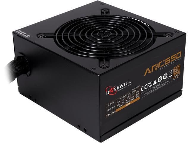Rosewill ARC 650 ATX 650W Non-Modular 80+ Bronze Certified image