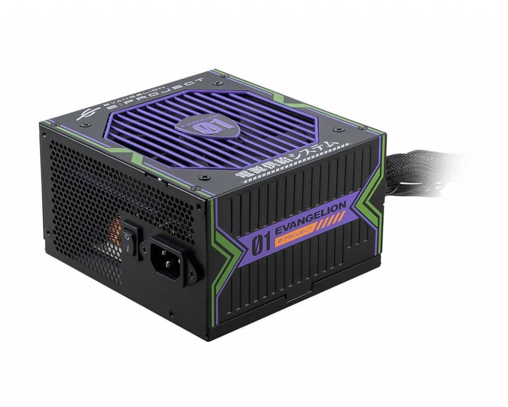 MSI MAG A650BN EVA e-PROJECT Black / Purple Certified ATX 650W Non-Modular 80+ Bronze image