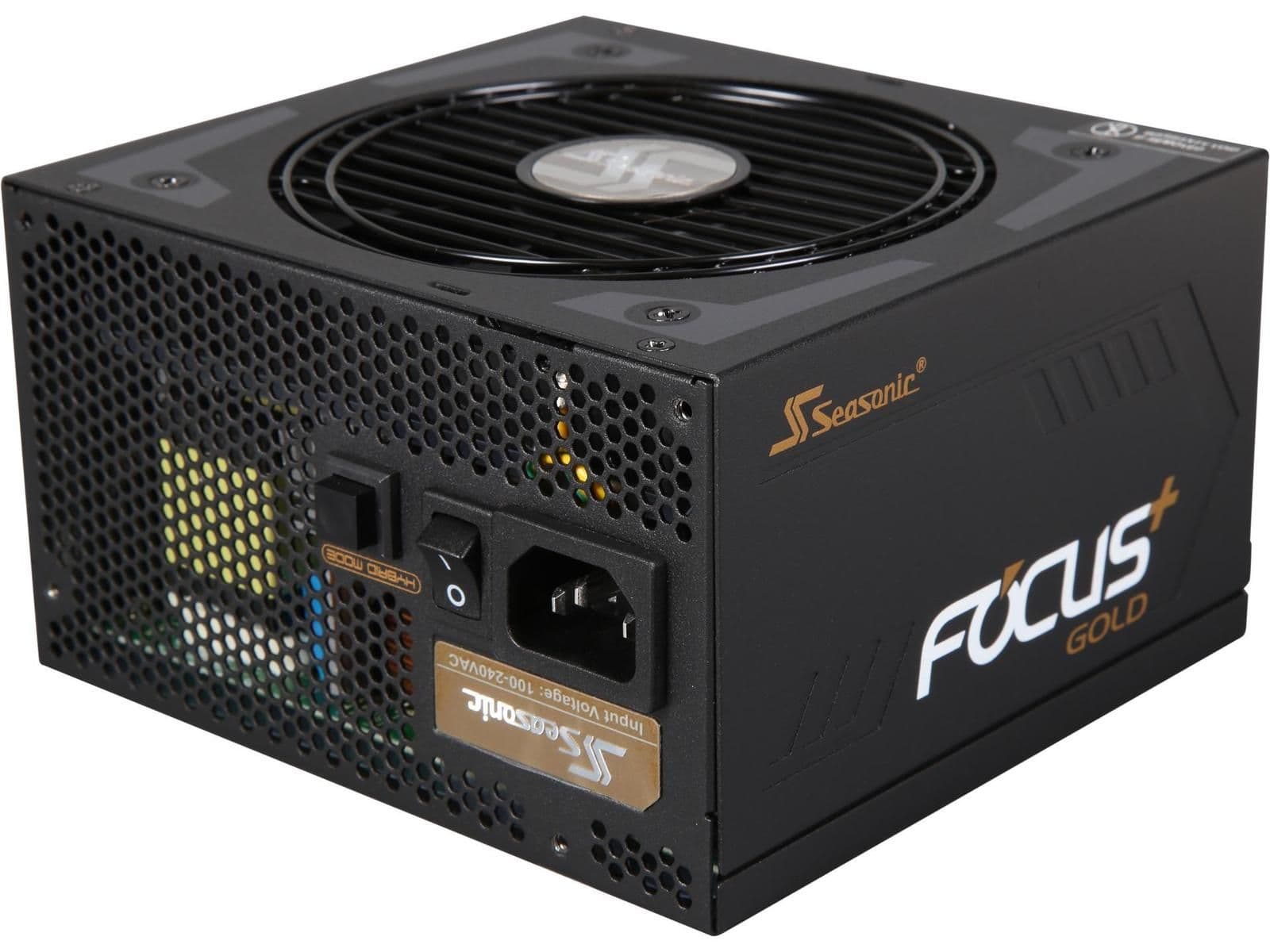 SeaSonic FOCUS Plus Black 1000W Fully Modular 80+ Gold Certified ATX main image