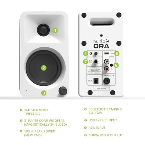 Kanto ORA 2.0 Channel 100W Speaker System image