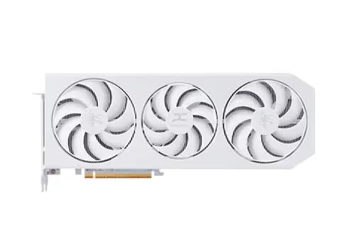 PowerColor Hellhound Spectral White AMD Radeon RX 9070 XT 16GB GDDR6 image