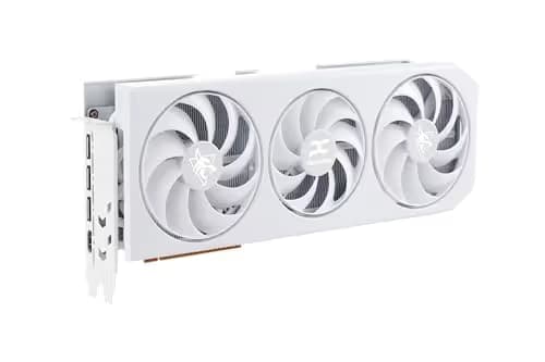 PowerColor Hellhound Spectral White AMD Radeon RX 9070 XT 16GB GDDR6 image