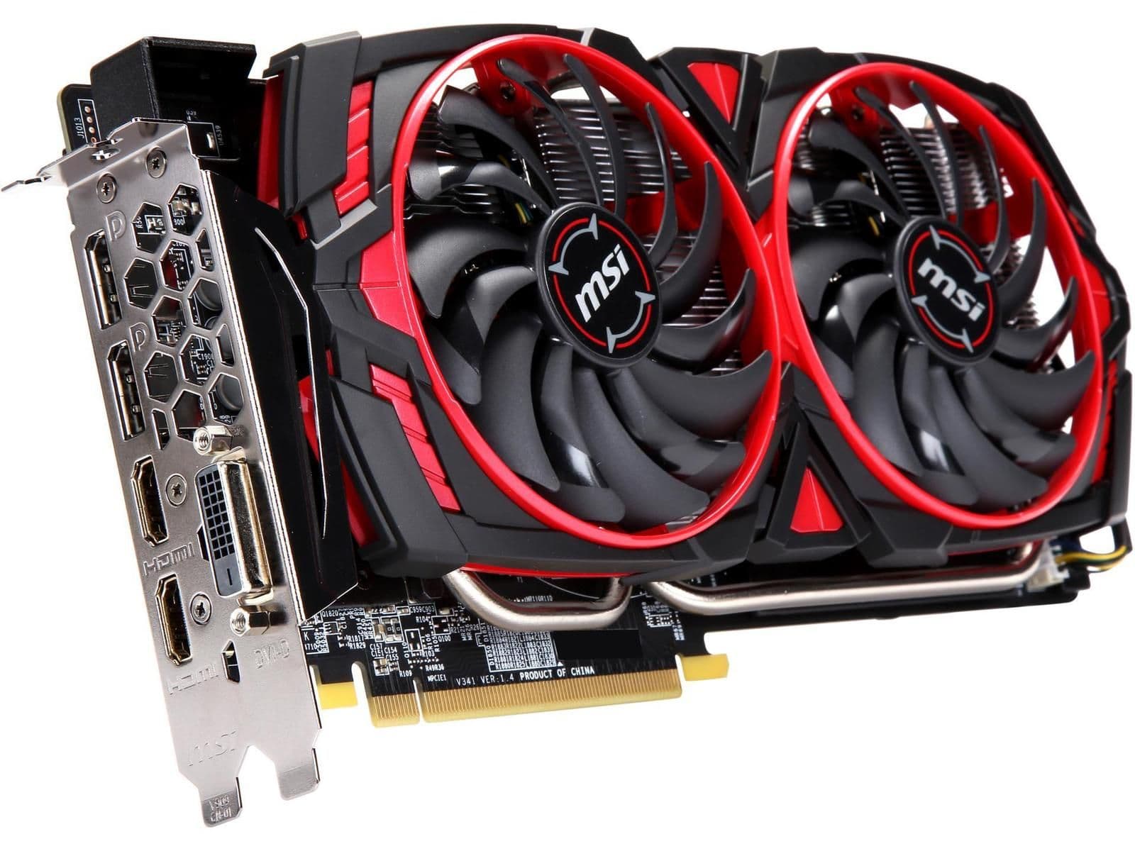 MSI ARMOR Radeon RX 570 8GB GDDR5 Red / Black image