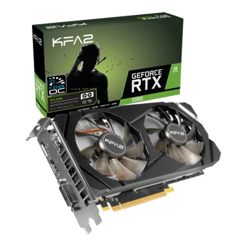 KFA2 GeForce RTX 2060 26NRL7HPX7OK 6GB GDDR6 Black main image