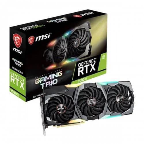 MSI GAMING TRIO GeForce RTX 2080 Ti 11GB GDDR6 Black / Silver image