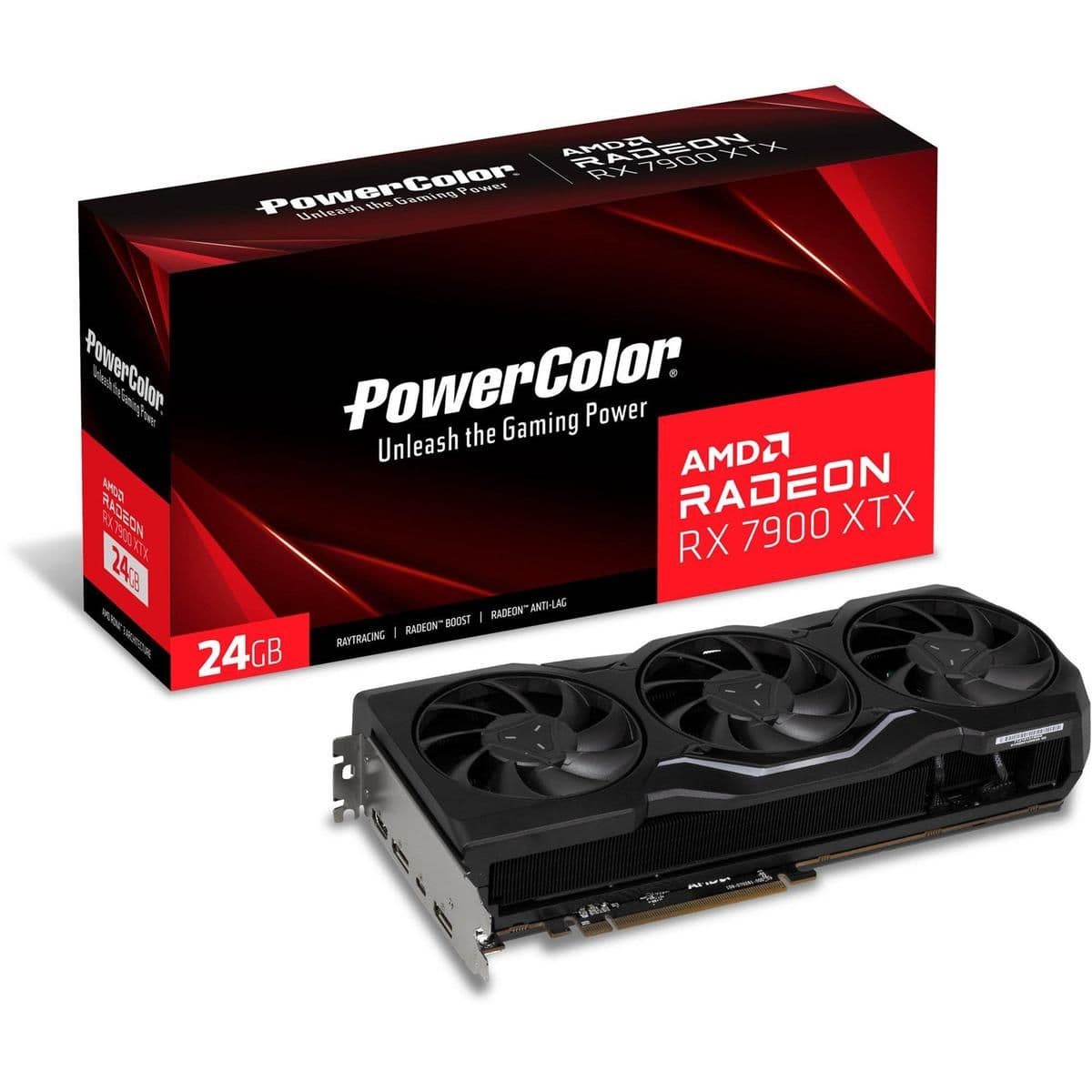 PowerColor Radeon RX 7900 XTX 24GB GDDR6 Black main image