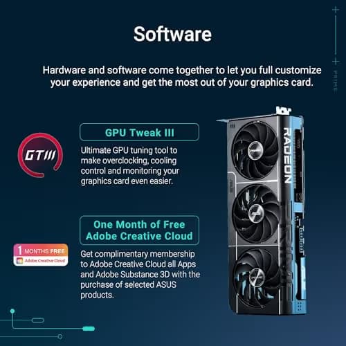 Asus PRIME OC Edition Radeon RX 9070 16GB GDDR6  image