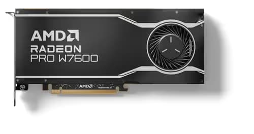 AMD Radeon PRO W7600 8GB GDDR6 Black image