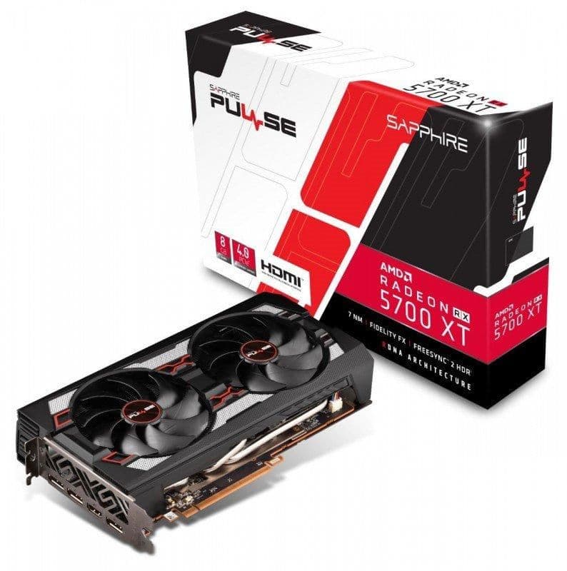 Sapphire PULSE Radeon RX 5700 XT 8GB GDDR6 Black / Red image