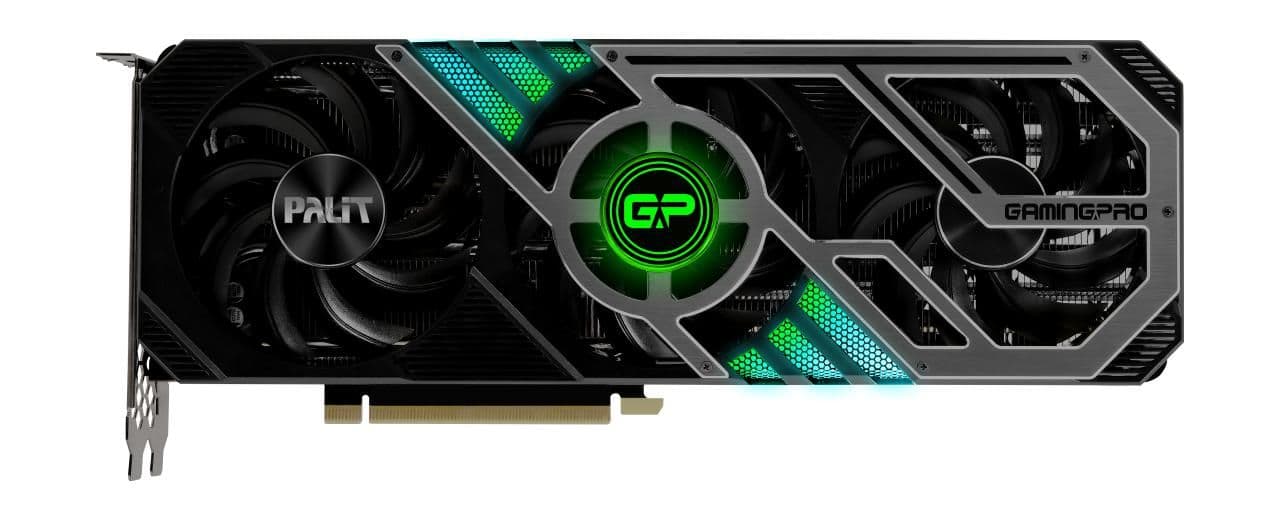 Palit GamingPro GeForce RTX 3090 24GB GDDR6X Black / Silver image