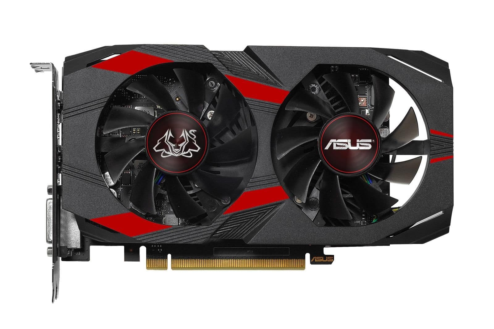 Asus GeForce GTX 1050 Ti CERBERUS 4GB GDDR5 Black Red image