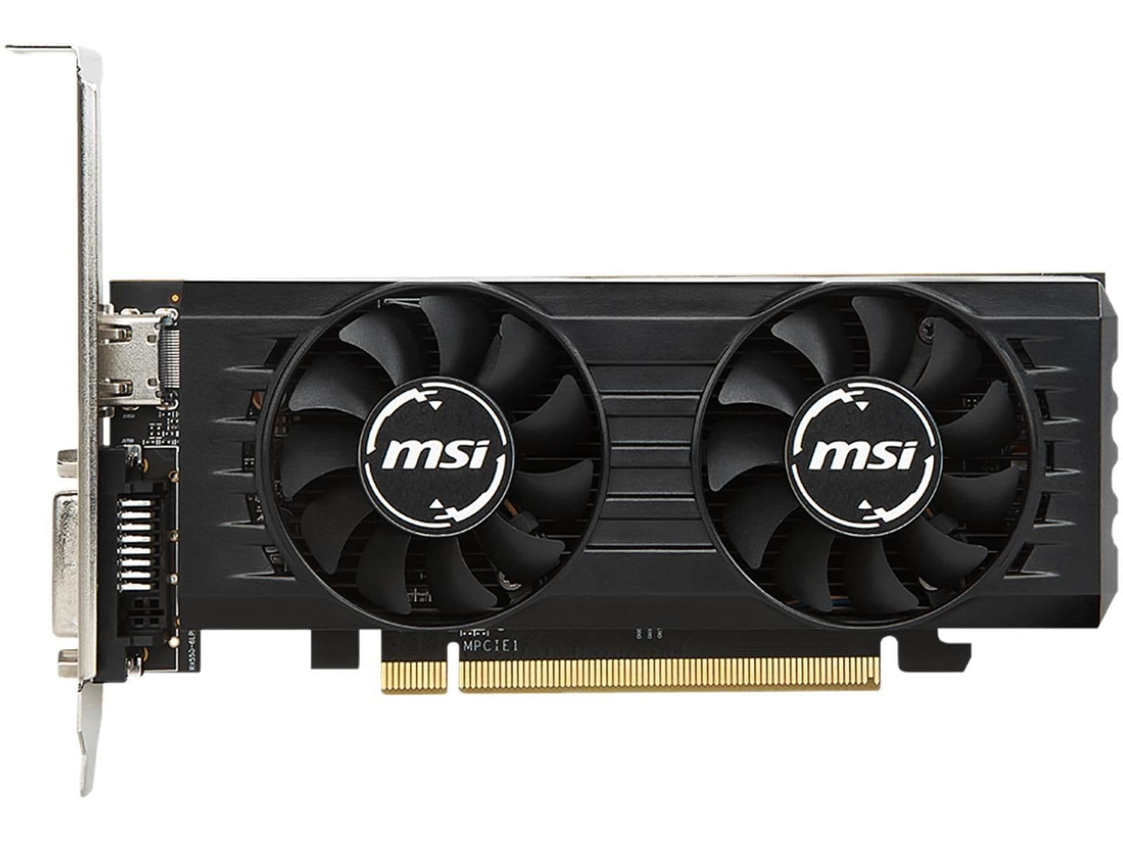 MSI LP OC Radeon RX 550 - 512 4GB GDDR5 Black image
