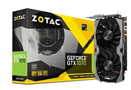 Zotac MINI GeForce GTX 1070 8GB GDDR5 Black / Silver image