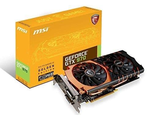 MSI GeForce GTX 970 GAMING GE 4GB GDDR5 Black / Gold image