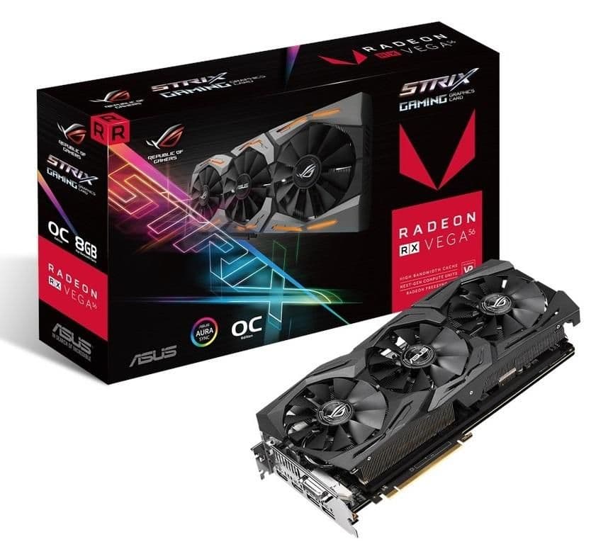 Asus ROG STRIX Radeon RX VEGA 56 8GB HBM2 image