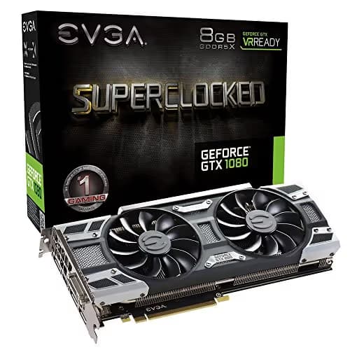 EVGA GeForce GTX 1080 SC GAMING ACX 3.0 8GB GDDR5X Black / Silver main image