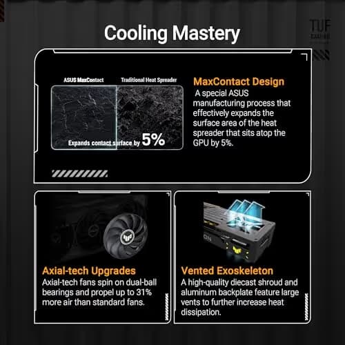 ASUS TUF Gaming Radeon RX 9070 XT OC Edition 16GB GDDR6 image
