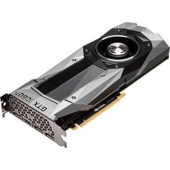 MSI Founders Edition GeForce GTX 1080 Ti 11GB GDDR5X Black / Silver main image