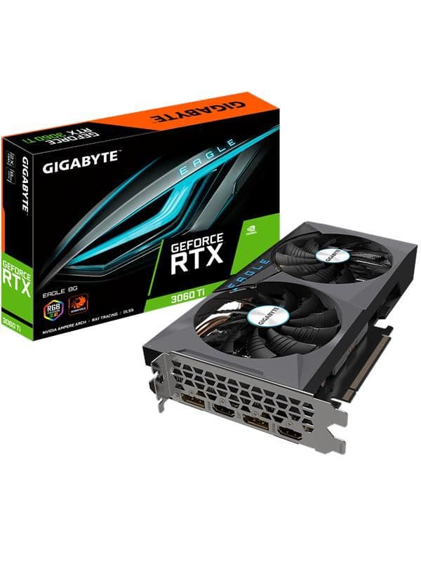 Gigabyte EAGLE GeForce RTX 3060 Ti 8GB GDDR6 Black image
