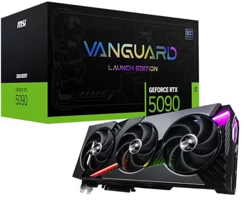 MSI GeForce RTX 5090 32G VANGUARD SOC LAUNCH EDITION GDDR7 main image