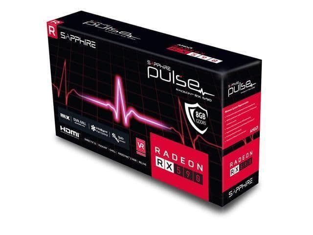 Sapphire PULSE Radeon RX 590 8GB GDDR5 Black / Silver main image