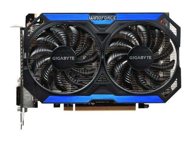 Gigabyte GV-N960OC-4GD GeForce GTX 960 4GB GDDR5 Black / Blue main image