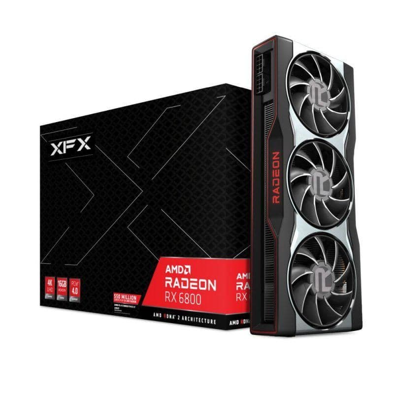 XFX Black / Silver Radeon RX 6800 16GB GDDR6 image