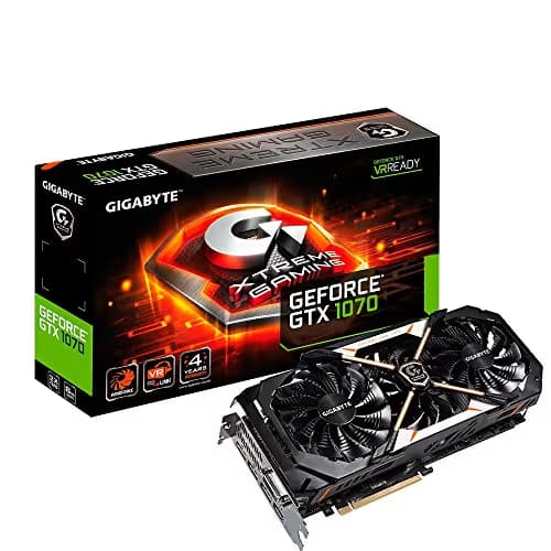 Gigabyte XTREME GeForce GTX 1070 8GB GDDR5 Black / Orange main image